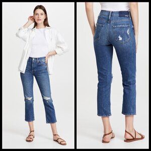 💕MOTHER SUPERIOR💕 Tomcat Jeans Playing With Scissors Cropped Straight Leg 28